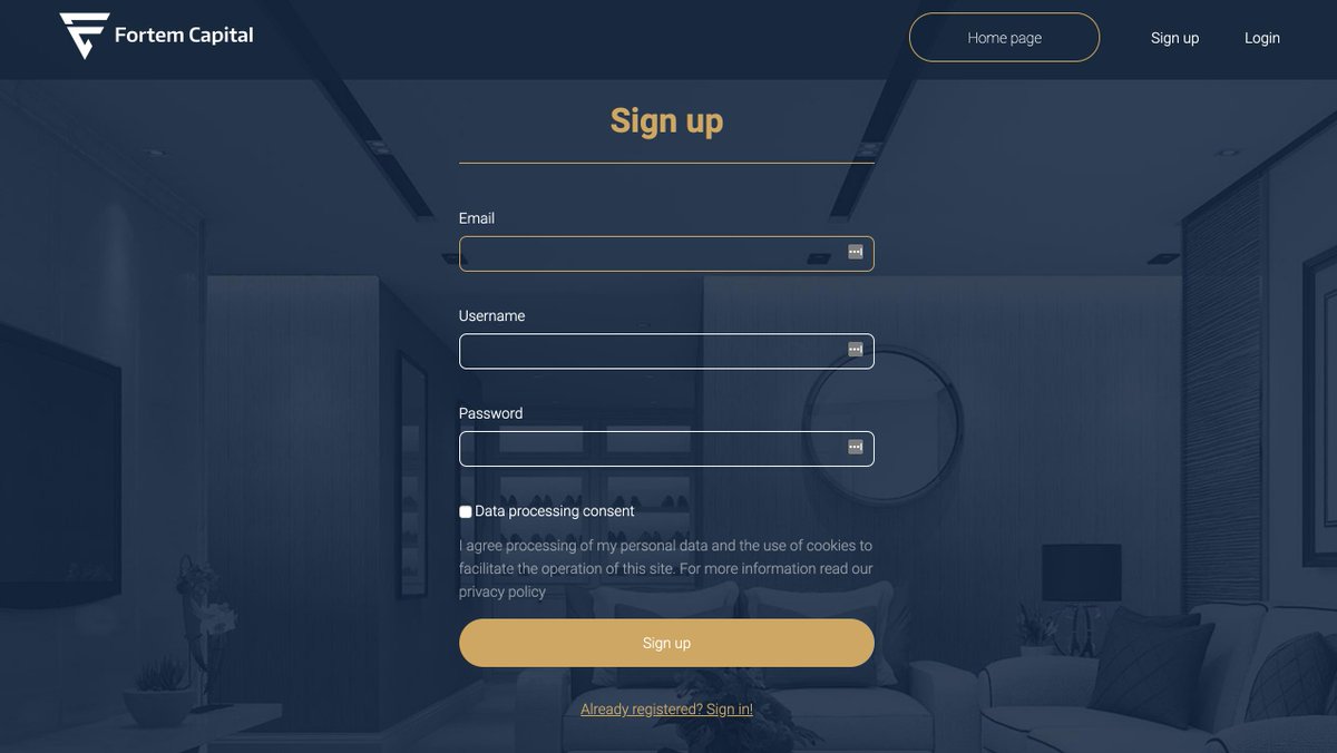 Another great news guys, our MVP already done! Let's gonna see what we have! How we will change the world of real estate investments in near future! Sign up and tell us what do you think? - fcqplatform.com/user/register

#mvpfortemcapital #realestate #tokenization