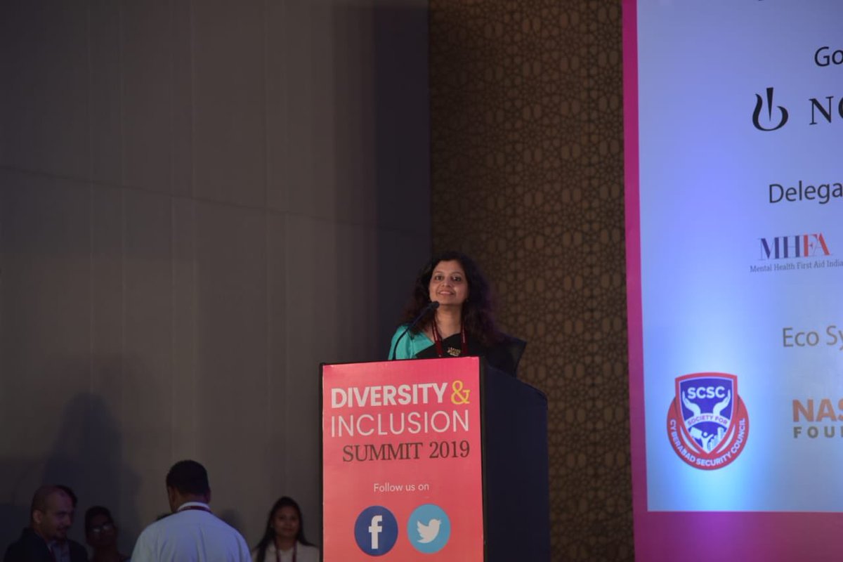 Dixste's tweet photo. “If you are open to admit what you don’t know and willing to invest in what you want to become - it will surely pay off!”- Kamala Rai @nasscomDnI https://t.co/GPjf2CUMol