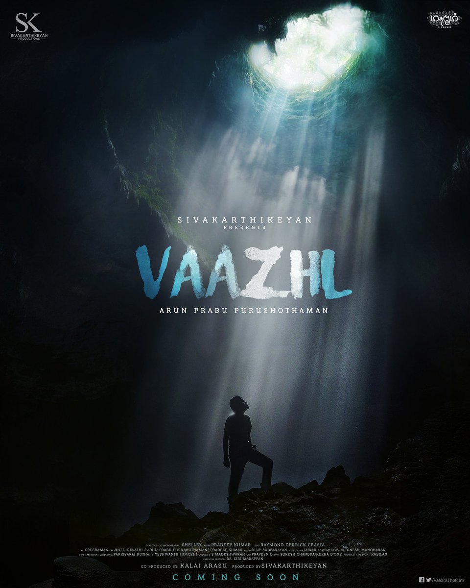 Vaazhl (@vaazhlthefilm) on Twitter photo Presenting you all, the first look of our #Vaazhl #வாழ், written & directed by @thambiprabu89👍
#VaazhlFirstLook
<a href="/Siva_Kartikeyan/">Sivakarthikeyan</a> | <a href="/KalaiArasu_/">Kalai Arasu</a> | <a href="/SKProdOffl/">Sivakarthikeyan Productions</a> | @shelley_calist | <a href="/pradeepvijay/">vijay pradeep</a> | <a href="/raymondcrasta/">Pornhub</a> | <a href="/dhilipaction/">Dhilip Subbarayan</a> | <a href="/madhuramoffl/">Madhuram Pictures</a> | <a href="/DoneChannel1/">Done Channel</a> Presenting you all, the first look of our #Vaazhl #வாழ், written & directed by @thambiprabu89👍
#VaazhlFirstLook
<a href="/Siva_Kartikeyan/">Sivakarthikeyan</a> | <a href="/KalaiArasu_/">Kalai Arasu</a> | <a href="/SKProdOffl/">Sivakarthikeyan Productions</a> | @shelley_calist | <a href="/pradeepvijay/">vijay pradeep</a> | <a href="/raymondcrasta/">Pornhub</a> | <a href="/dhilipaction/">Dhilip Subbarayan</a> | <a href="/madhuramoffl/">Madhuram Pictures</a> | <a href="/DoneChannel1/">Done Channel</a>