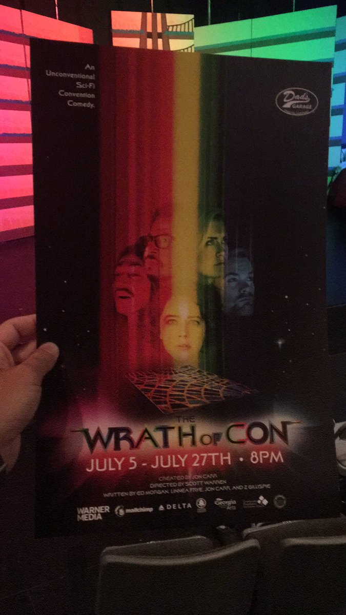 heymatthobbs's tweet photo. This show is gonna be rad. Opens Friday, July 5 at @dads_garage. And I did music direction for the show! #musicdirector #theatre #wrathofcon https://t.co/oZ5sDANw8P