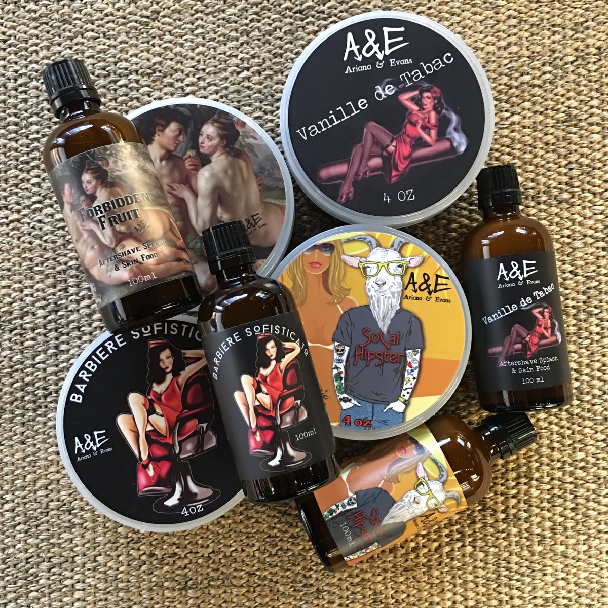 Our inventory of Ariana & Evans is selling fast! 
Don't miss the boat... ▶️ buff.ly/2YgTgR8 #TheStrayWhisker #Leura #ShaveSoap #AftershaveSplash #skincre #BlueMountains