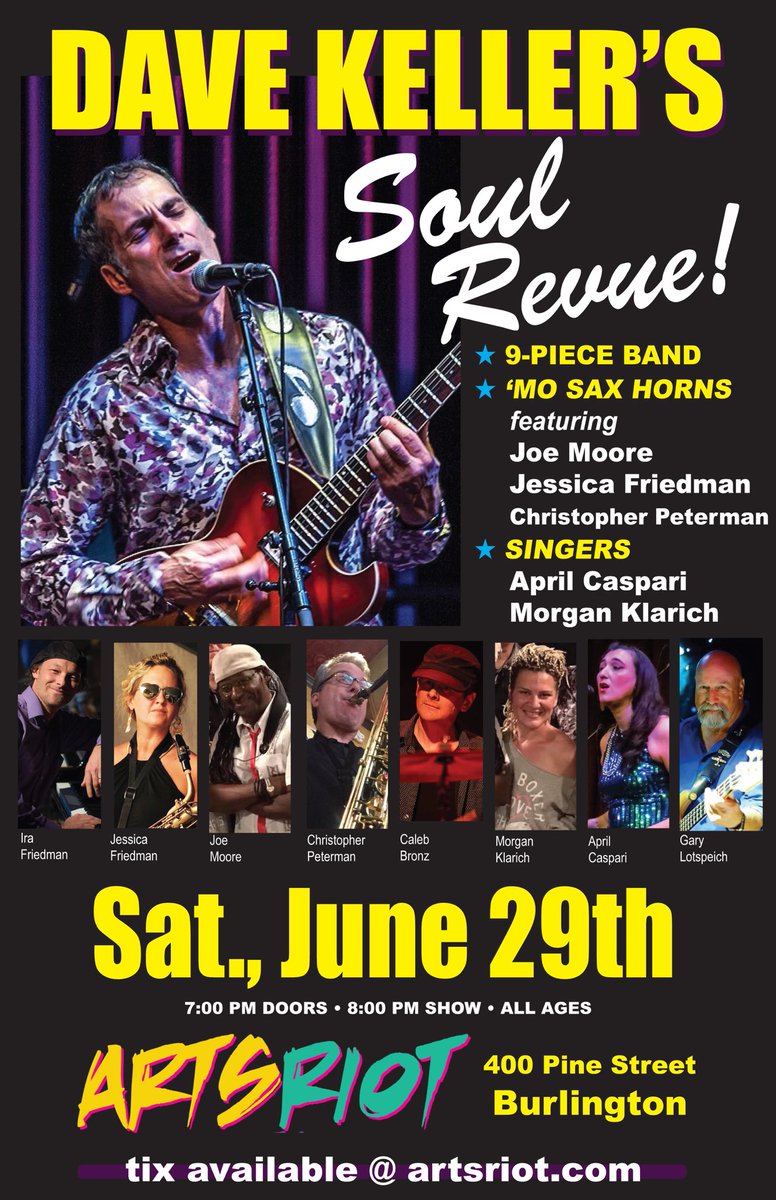 This Saturday in Burlington....