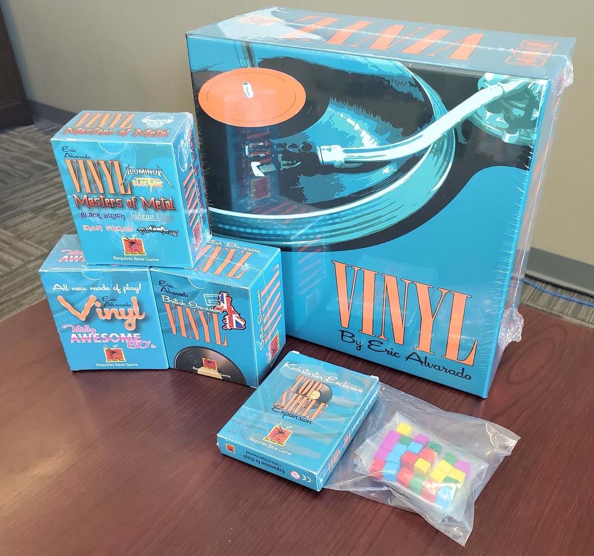 TalonStrikes's tweet photo. Vinyl is on cool stuff! If you missed the Kickstarter swing by and pick it up copies are limited! https://t.co/Zm46MdFOpe https://t.co/vU6hRxa1kv