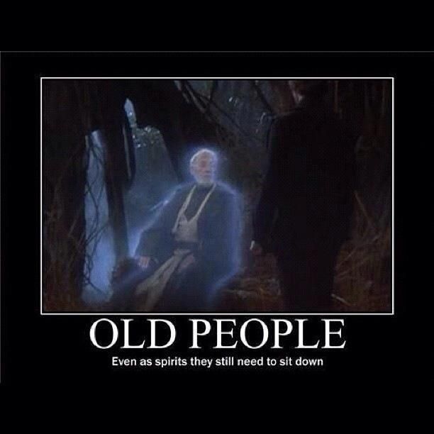 kenobi_ghost's tweet photo. #SignsYoureGettingOld You're a ghost & still get tired... https://t.co/7lRmj21AY3