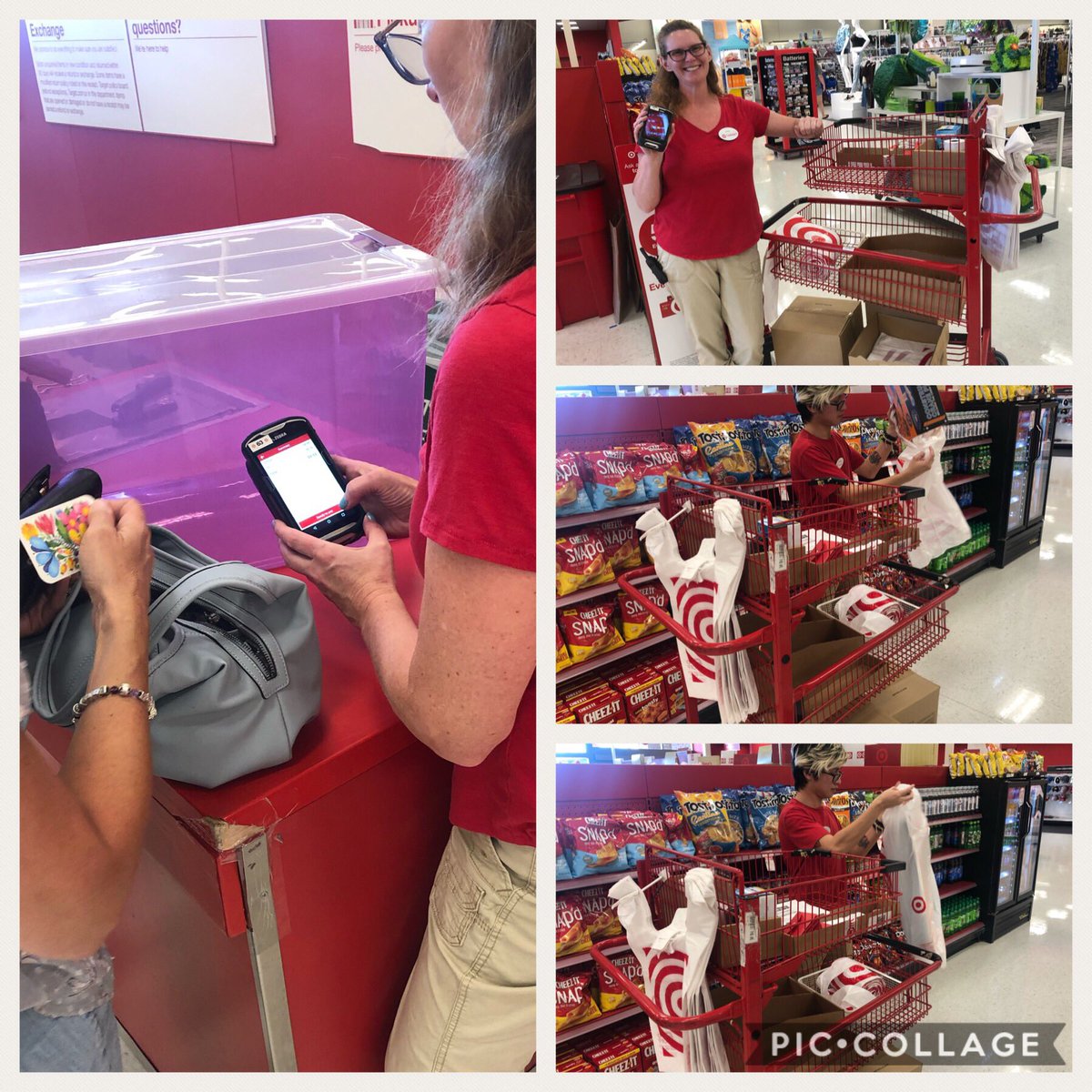 BrittanyTarget's tweet photo. Line busting is back in business here at T-0923! Guest advocates Deb and Travits are making sure our guest don’t have to wait! #whoyagonnacall #linebusters @aleahmarie19 @Dewayman @jamaal_edwards @holidaze200073 https://t.co/tvpVMtirrW