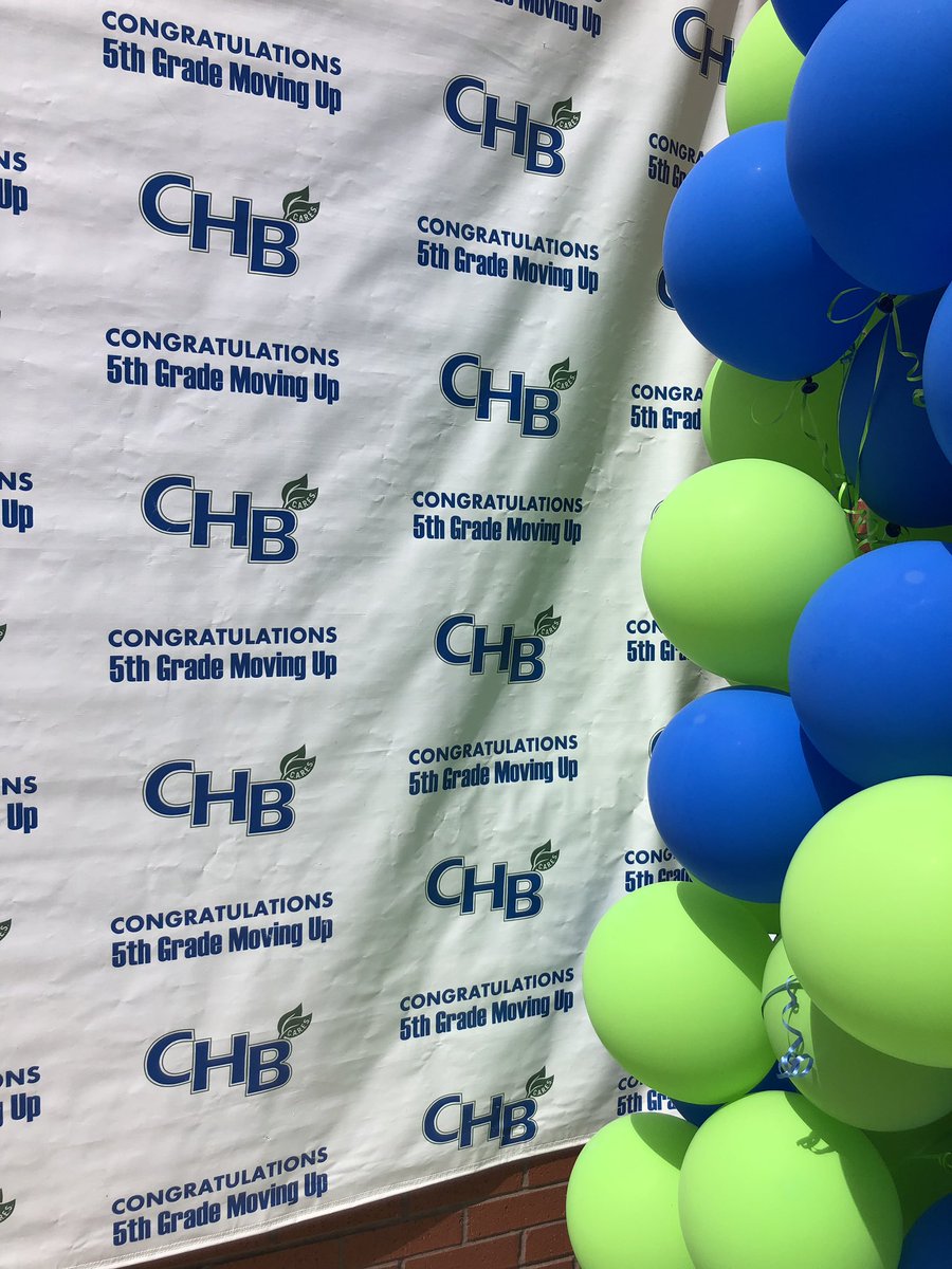 CHBullockSchool's tweet photo. Our 5th graders are off to middle school. Another year in the books. Wishing all our students, families and staff a safe and wonderful summer. See you in September! #CHBProud #CHBStrong https://t.co/xYPGw1xXwq