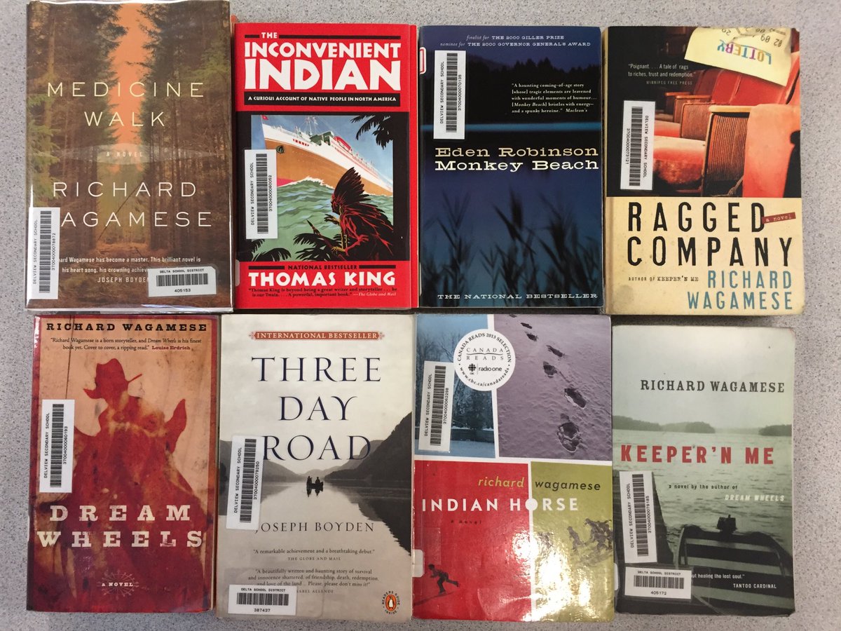 Some of the books I’ve read on my personal journey of truth and reconciliation. All are wonderful, insightful reads. #sd37