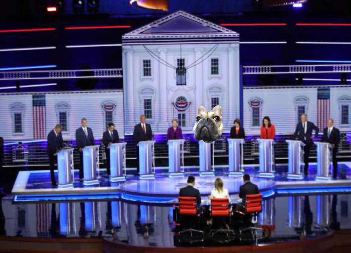 Conor_m_j's tweet image. Watching the #DemDebate and I’ll be caucusing for Congresswoman Frannie