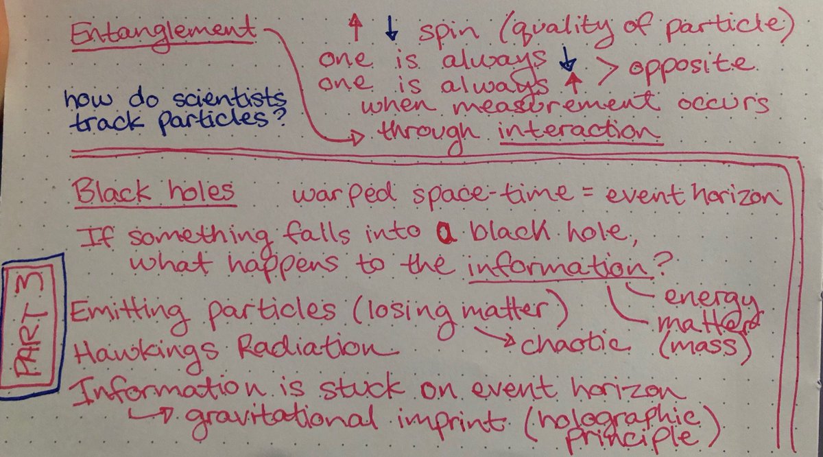 SciArtTeacher's tweet image. Spent this afternoon watching this @worldscifest video for fun. I even took notes! 📝 #alwaysastudent m.youtube.com/watch?v=BFrBr8…