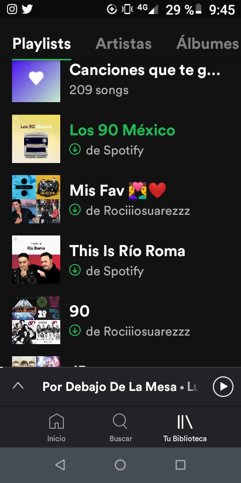 ChioMonSua's tweet photo. @RioRomamx @SpotifyMexico Obvio es la #Playlists que todos los días escucho #LaMejorMedicina 😍😁👏👏 https://t.co/k86APB5ING