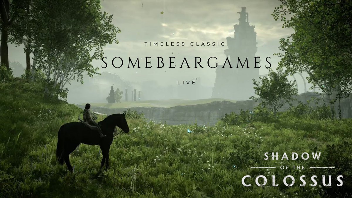 SomeBearGames's tweet photo. Hoy #somebeargames, junto con #rulispr y al familia del #you2best, seguira enfrentandose a los ultimos #colosos en esta #historiaepica #PS4 #shadowofthecolossus #streamers #gaming #epicgames #YouTube #Youtuber #contentcreators #Horses #giants
Link:https://t.co/tD25VlBBzR https://t.co/7hyQSNPnaW