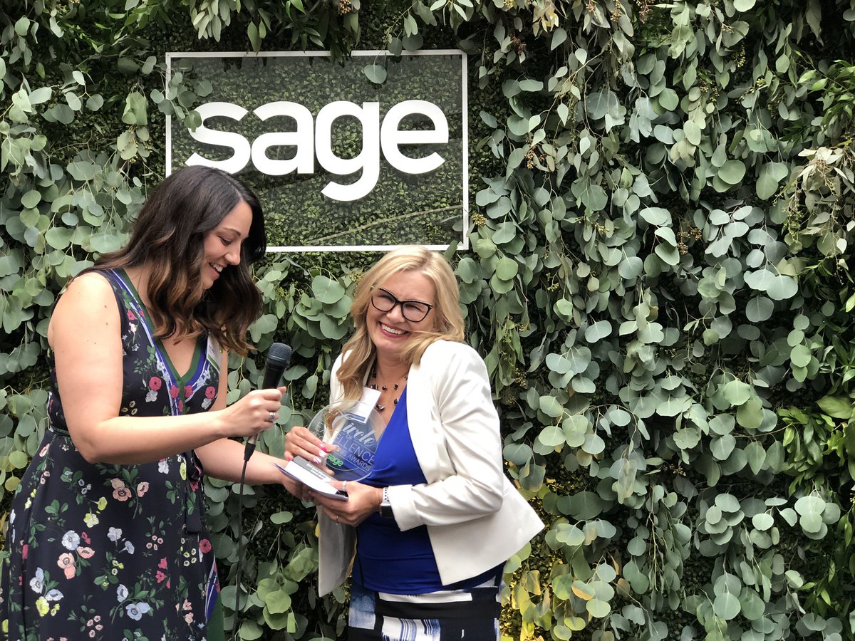 IPBC_CEO's tweet image. Wow! Congrats @BurleighDebrah for being the inaugural Social Media Award from @SageNAmerica #SageCoE2019. @IPBC_Canada