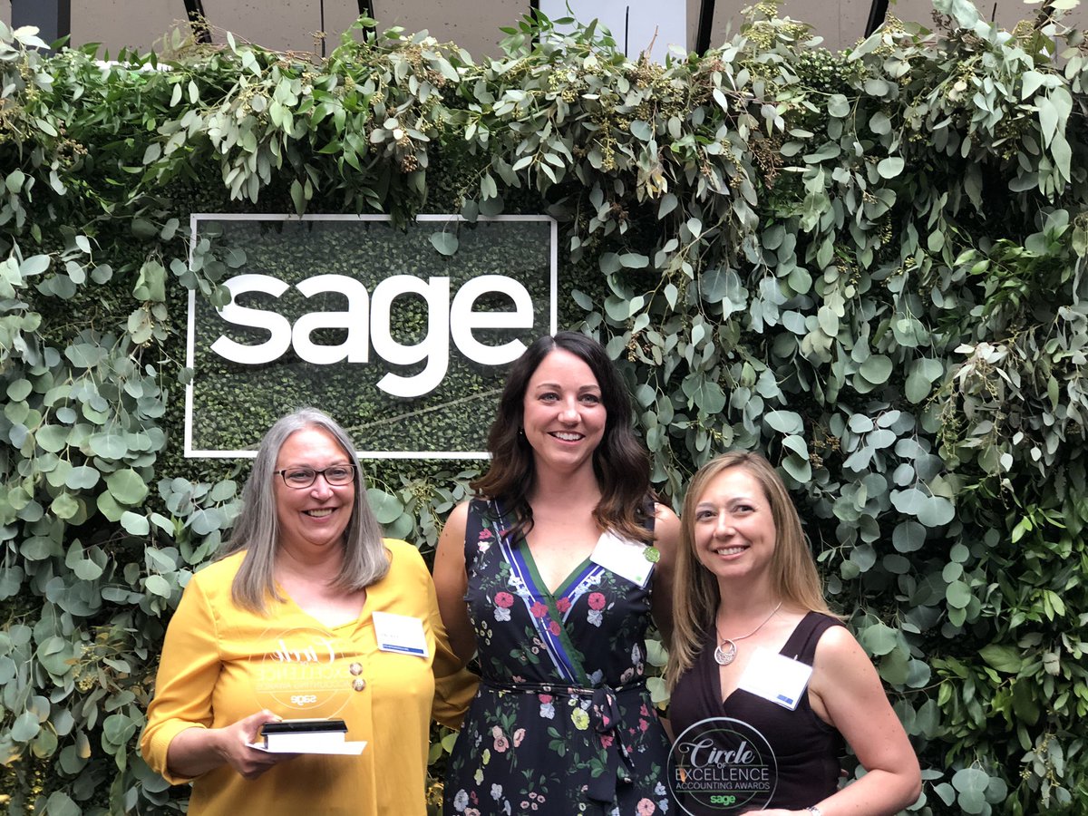 IPBC_CEO's tweet image. It’s a tie! @ActiumToronto and @AndreeDube winners of the @SageNAmerica #SageCoE2019 Innovator of the Year Award. 💕