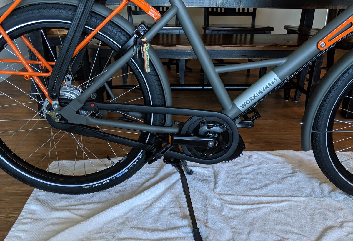 Chemicaliën Augment Taiko buik تويتر \ Brandon Lust على تويتر: "Here is the #Hebie #Chainglider installed  on my @WorkCycles Fr8. The traditional Nostalgia case is what I wanted on  here, but I lack the skill to