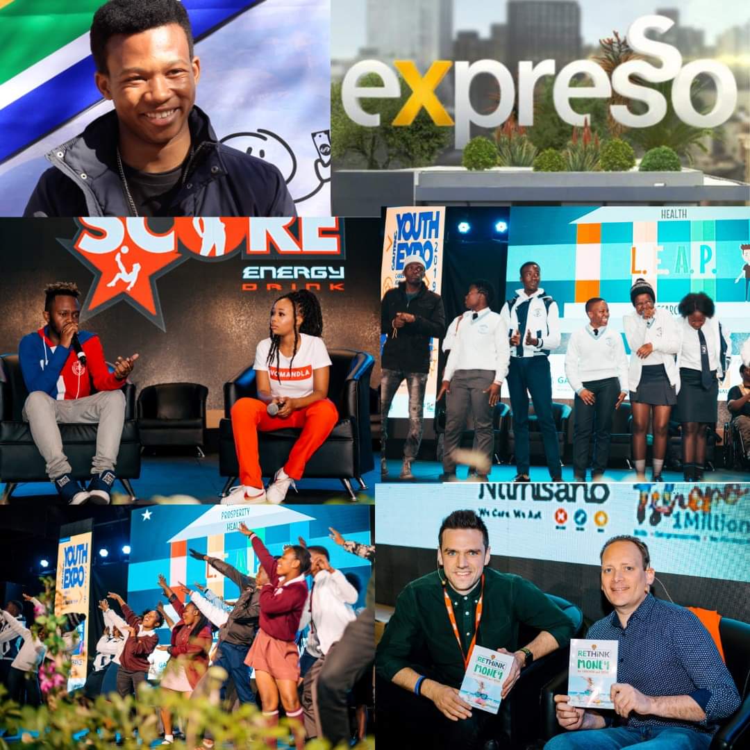 Empowered8Youth's tweet photo. Catch us on @expressoshow this morning from 06:15 onwards showcasing Inspired Youth's FUNancial Freedom's Event. 
@PaulOMahony @drinkscore @GautengProvince @Tshepo1Million
#InspiredYouthSA #FUNancialFreedom #ExpressoMorningShow #Education #YouthMonth #GPYouthExpo19 #DrinkScore https://t.co/Qi5NL1Iqcf