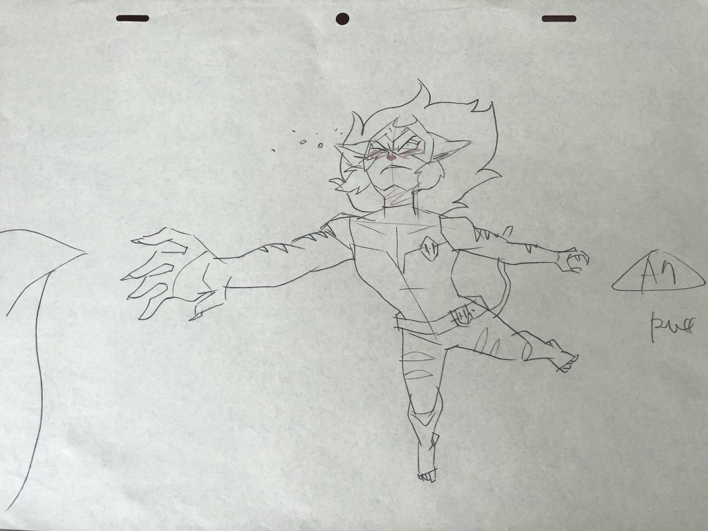 Gingerhazing's tweet photo. I own this cel now I’m very happy https://t.co/VRJW0h4eYQ