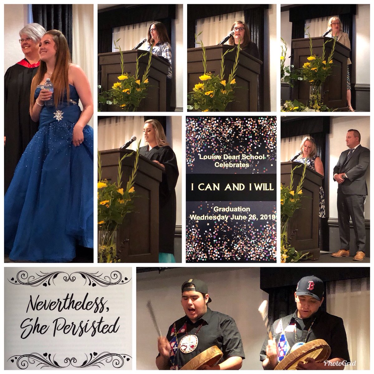 A great day of celebration for the Louise Dean Graduating Class of 2019! Words of inspiration from Trustee ⁦<a href="/LisaDavisYYC/">Lisa Davis</a>⁩, our ⁦@CFS_Calgary⁩ &amp; AHS partners, and our students. Sincere appreciation to Principal Colbourne, Louise Dean Centre staff, donors &amp; families.