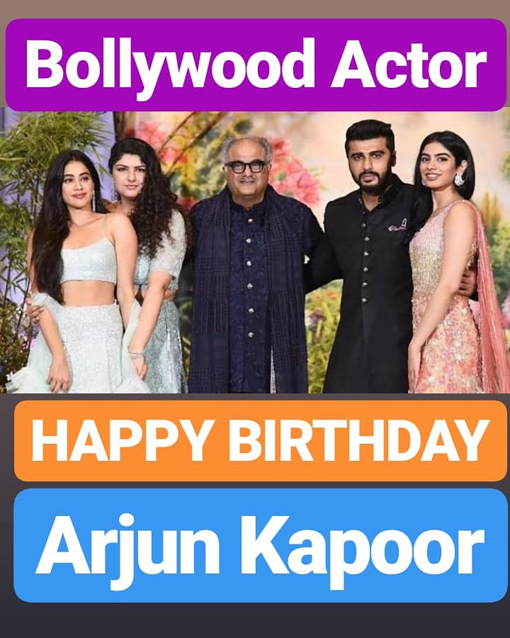 HAPPY BIRTHDAY 
Arjun Kapoor 