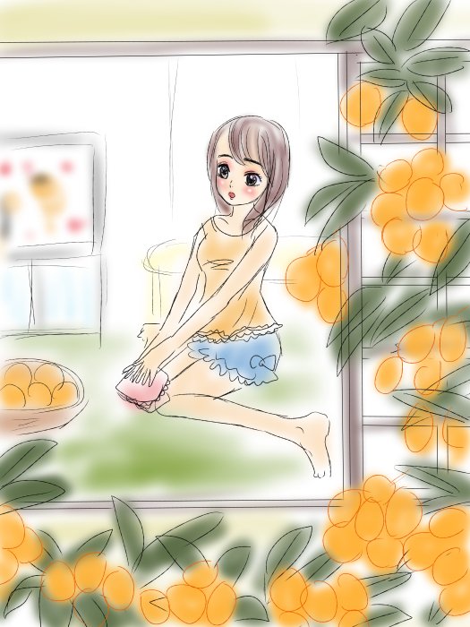 6月27日の誕生花は「枇杷(ビワ)」です
花言葉は「貴方に打ち明ける」他
誕生花うんちくページは
https://t.co/VHnmGObQIB
福娘様の誕生日占いのページは
https://t.co/fk0M1EWJ25
3,4枚目は誕生日挿絵のサンプルで描いた最初のラフなどです(*'▽`*)?

#誕生花 #枇杷 