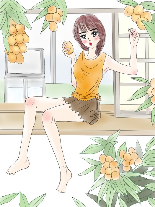 6月27日の誕生花は「枇杷(ビワ)」です
花言葉は「貴方に打ち明ける」他
誕生花うんちくページは
https://t.co/VHnmGObQIB
福娘様の誕生日占いのページは
https://t.co/fk0M1EWJ25
3,4枚目は誕生日挿絵のサンプルで描いた最初のラフなどです(*'▽`*)?

#誕生花 #枇杷 