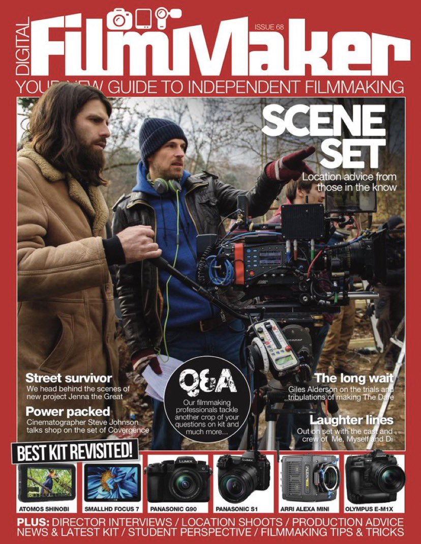 convergencefilm's tweet photo. We are features in this months Digital Filmmaker magazine with a 6 page article on the making of Convergence. Photos by @renagadekaz
Available to download - https://t.co/BT87yXQkLn
#convergencefilm #digitalfilmmaker #filmmaker #filmmaking #indiefilm #scottishfilm https://t.co/3yl5QG3xlw