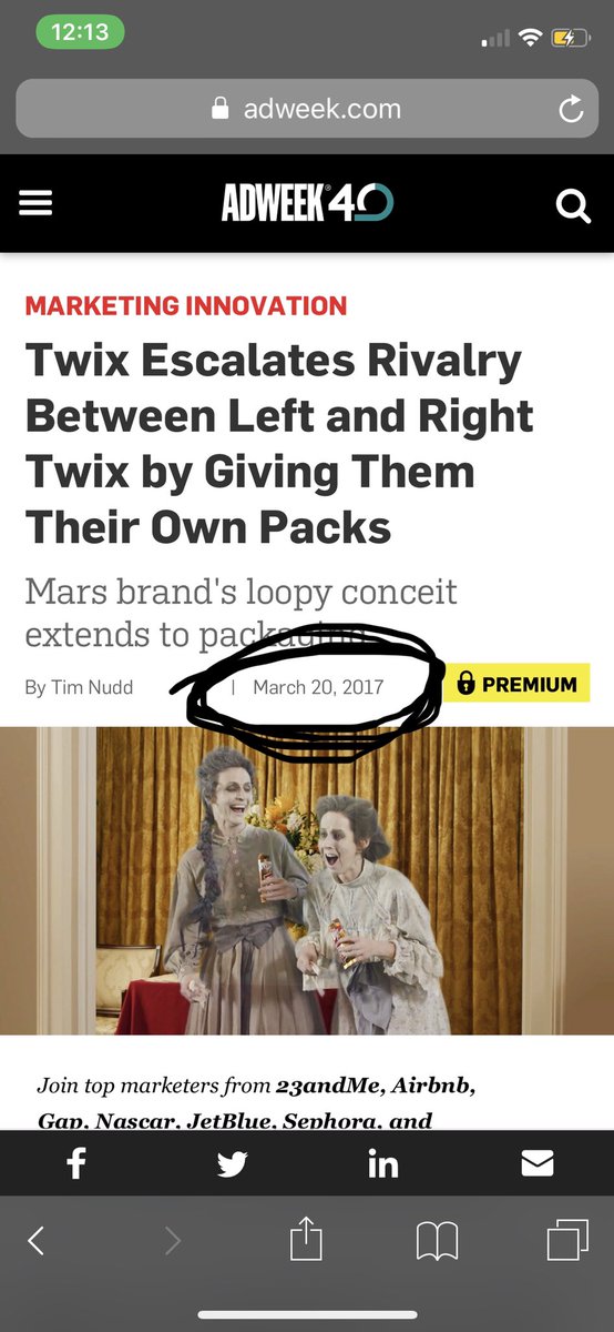 thecostajohnson's tweet photo. I’m not saying that I gave you the idea for giving left and right Twix their own packaging....but I’m expecting some $ or lifetime supply of Twix 🤷‍♂️ you decide @twix go pull up my email from 2015 and see what I said https://t.co/UFXrFrJEm2