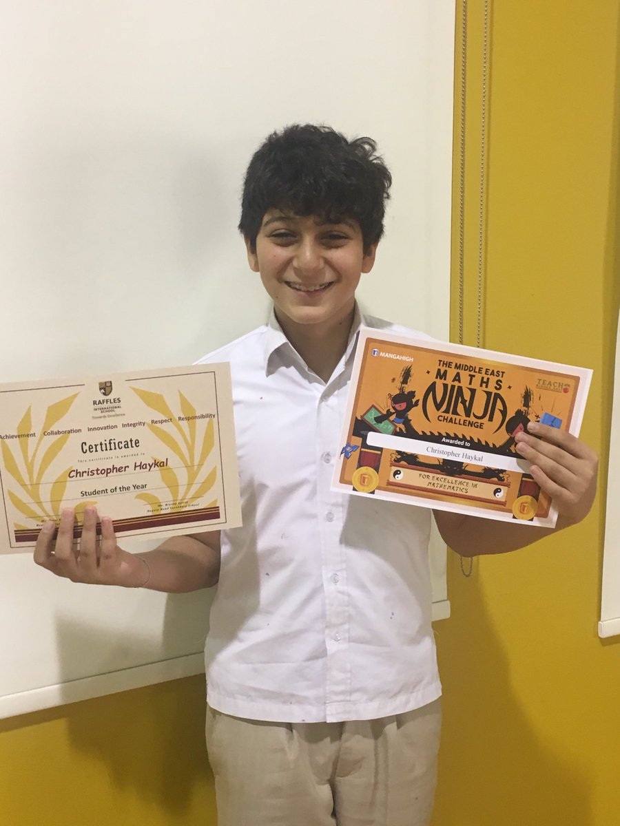 Year 7 student of the year! #innoventureseducation