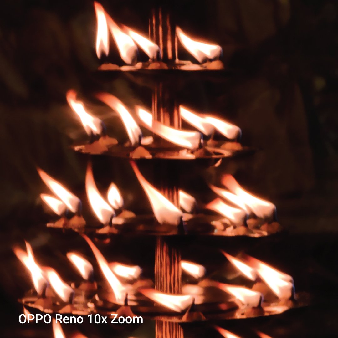OPPOIndia's tweet photo. With the OPPO Reno India 10x Tour, get closer to Varanasi.
"From lamp lights to the chanting of hymns, the experience put me in a trance. What made it better is the zoomed in perspective of the #OPPOReno 10x Zoom."
📸: @SaunakSpace 
#RenoIndia10xTour
🖥️: https://t.co/kJizsWQvrB https://t.co/KG6abm8ksy