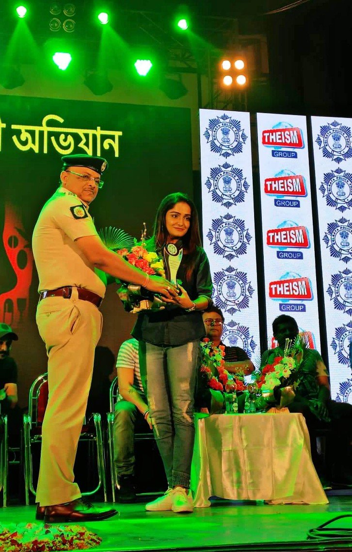 sayantani8's tweet image. #yesterdayevent  #26thjune #saynotodrugs 
Thanks @KolkataPolice  for inviting me 🙏