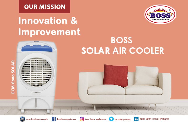 boss solar air cooler