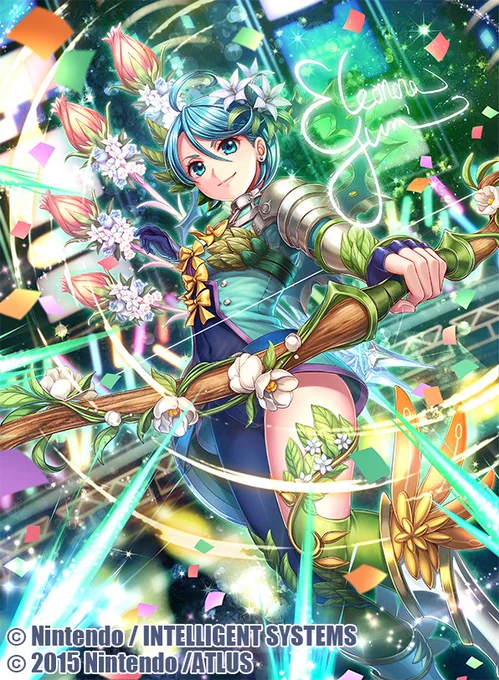6/27発売 TCG「ファイアーエムブレム0(サイファ)」(https://t.co/WPIBNwJ5tb    )第17弾にて【ハリウッドをブッ飛ばせ! 弓弦 エレオノーラ】【ハリウッド的スーパー女優 弓弦 エレオノーラ】【幻影の狙撃手 ヴィオール】のイラストを描かせていただきました
よろしくお願い致します!
#FEcipher 