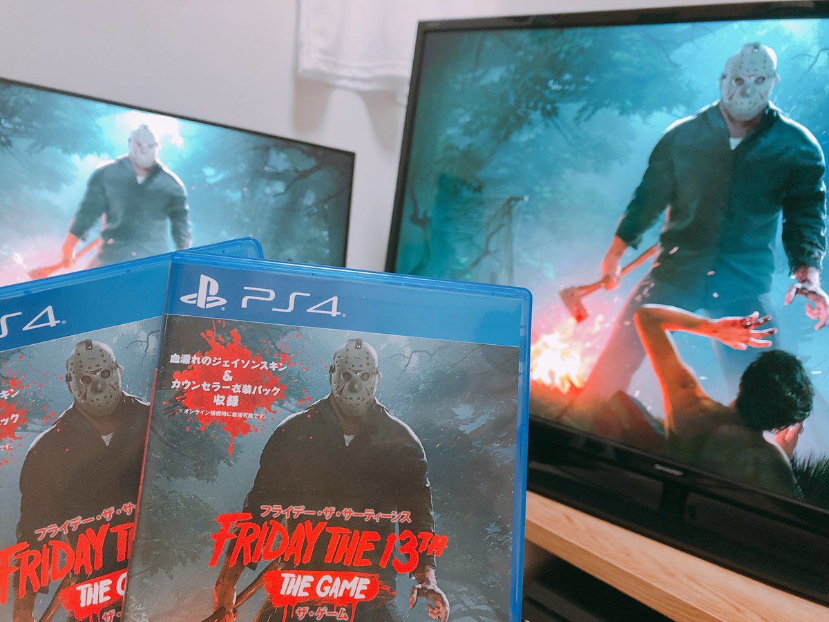 Akano5bAn's tweet photo. #Fridaythe13th 
#13日の金曜日 
#ジェイソン 
#PS4 https://t.co/aascO6p3s8