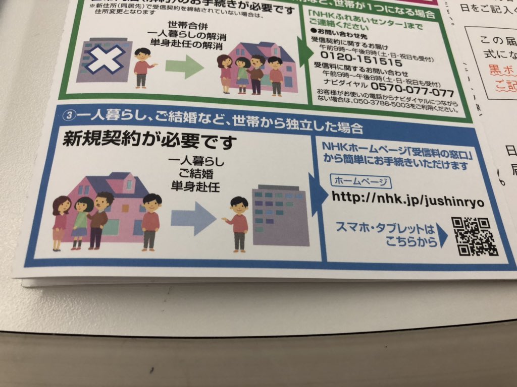 N国政会 Nhk党を国政に送る会 東京本部 On Twitter 郵便局で ゴミ付き転居届ゲット 郵便局 転居届 Nhk Nhkをぶっ壊す