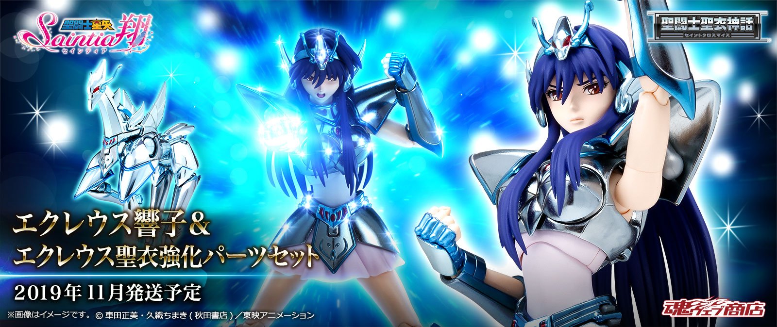 BANDAI - BANDAI バンダイ/エクレウス響子&amp;エクレウス聖衣強化パーツセット/聖闘士聖衣神話/SAランク/04【中古】 Amazon.co.jp: 聖闘士聖衣神話 エクレウス響子＆エクレウス聖衣