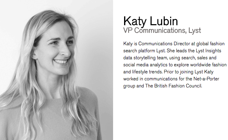 loreleimarfil's tweet photo. "I think in terms of making real change for customers, something that would be super valuable is super transparency and alignment across the industry in how we describe products," said @KatyLubin, @Lyst #DecodedFuture @decodedfuture_ https://t.co/ewIi3jms4W https://t.co/I0OgqBXwp1