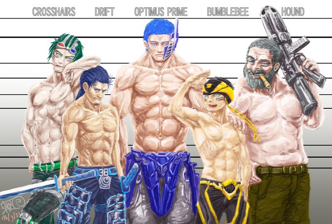 Tf擬人化のtwitterイラスト検索結果 古い順