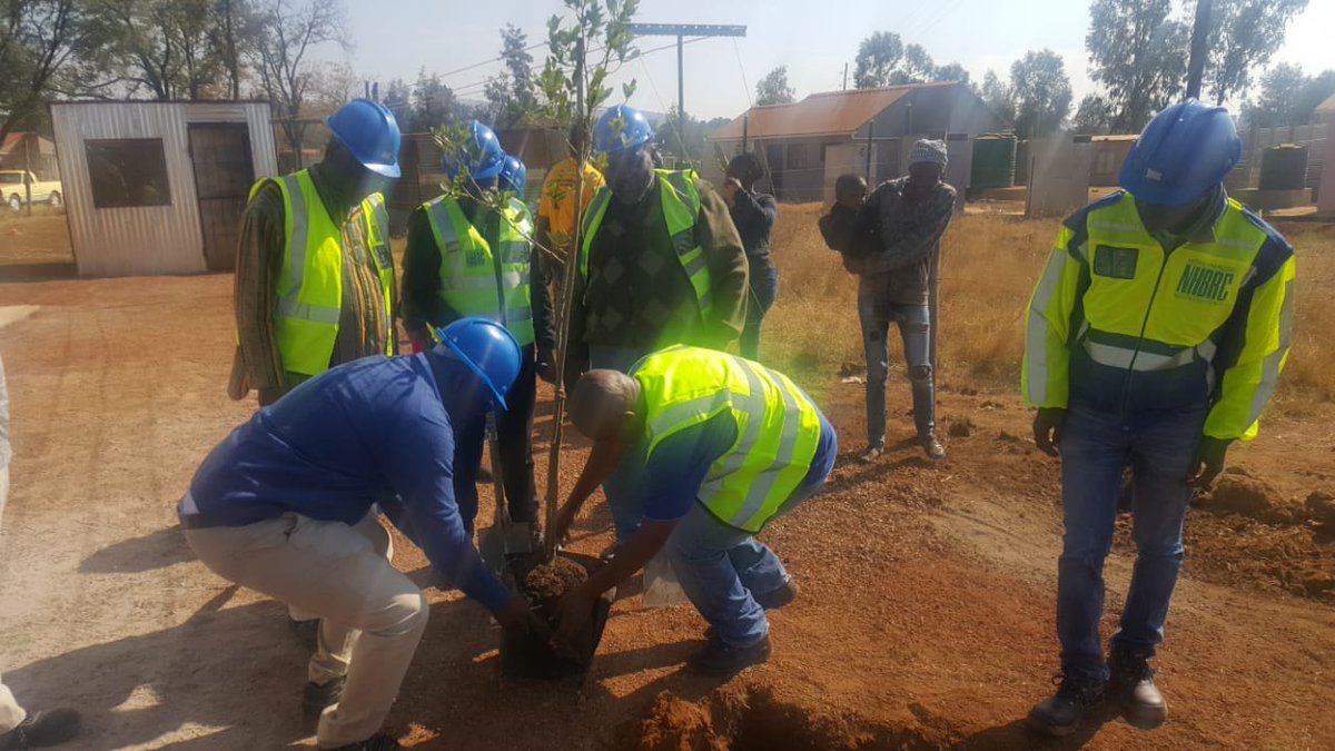 NHBRC Registration Committee of Council on site visit to Dinnie Estate, Rustenburg. 

The NWDHS bought land from a local farmer to develop quality housing for the farmworkers of Dinnie Estate.

<a href="/The_DHS/">Department of Human Settlements</a> <a href="/the_hda/">Housing Development Agency (HDA)</a> <a href="/SHRA_Online/">Social Housing Regulatory Authority</a> <a href="/CSOS_SA/">Community scheme Ombud Service</a>