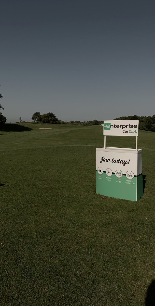 JamesU508's tweet photo. Nice set up on the 2nd hole at Cottrell Park Golf Club for @enterprisecares charity day for @NoahsArkHospice @EnterpriseCarC https://t.co/Ubv5rCfFcL