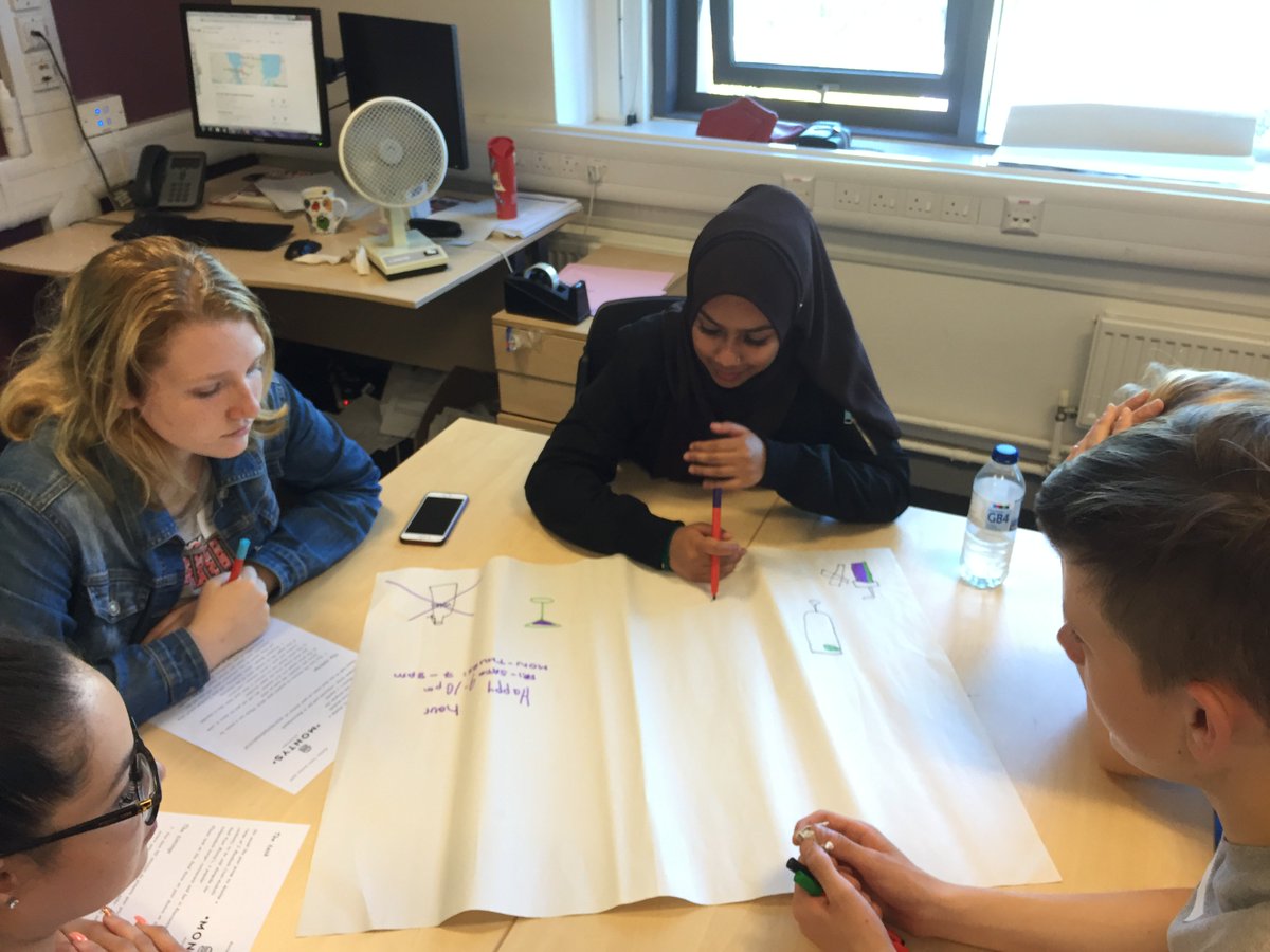 Y10 Tasters in full swing with <a href="/ArkCharter/">Ark Charter Academy</a> <a href="/TrafalgarSch/">Trafalgar School</a> - they're researching, designing, costing and marketing a mocktail menu for <a href="/montyslounge/">Montys Lounge</a>. Lots of creativity, brainstorming and fun going on #choosebusiness <a href="/HighburyCollege/">Highbury College</a>