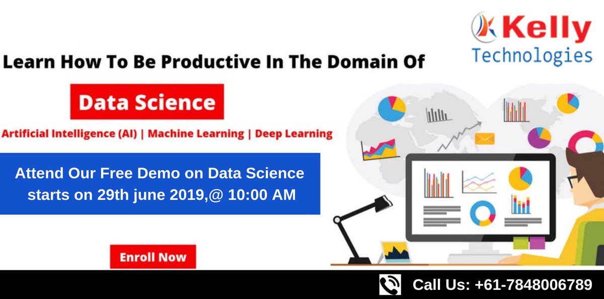 harikaswety1's tweet image. &quot;Industries are updating towards #DataScience&quot;
Attend Our Free DataScience workshop on 29th June @ 10 AM at #kellytechnologies
interested people click here
For Free Registration :tinyurl.com/y39kwkne
=&amp;gt;tinyurl.com/y25bedzq
#datasciencedemo #DataSciencetraining #bangalore