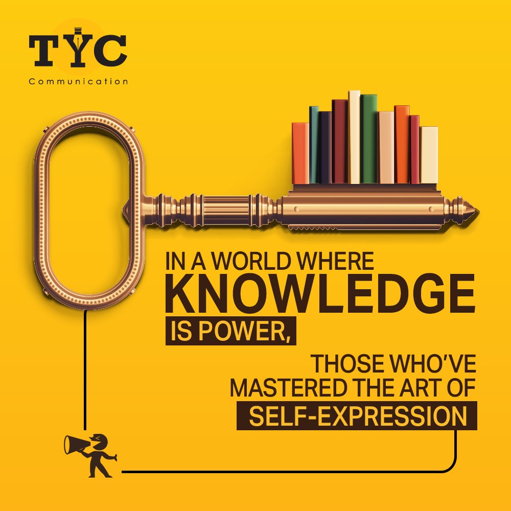 theyellowcoin's tweet photo. Knowledge is power, everybody knows. But, the way to exercise it is known only by a few.
#ThursdayThoughts #TYCCommunication #TheYellowCoin #PublicRelations #DigitalPR #PRcrisis #PRChallenges #Media #PRprofessionals #PRagencies https://t.co/WhPYVjMaLG