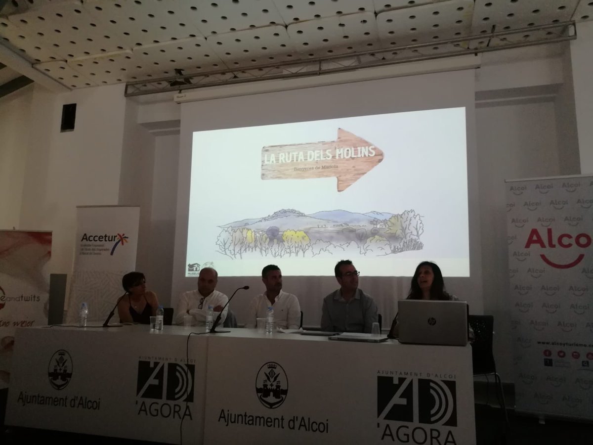 costablancaorg's tweet photo. Participando en #ConecturCV Alcoi #TurismoIndustrial, una jornada de innovación y emprendimiento de empresas turísticas
@wineandtwits @AlcoyTurismo @GVAturisme #MadeinCostaBlanca https://t.co/UdMoJuXEdI