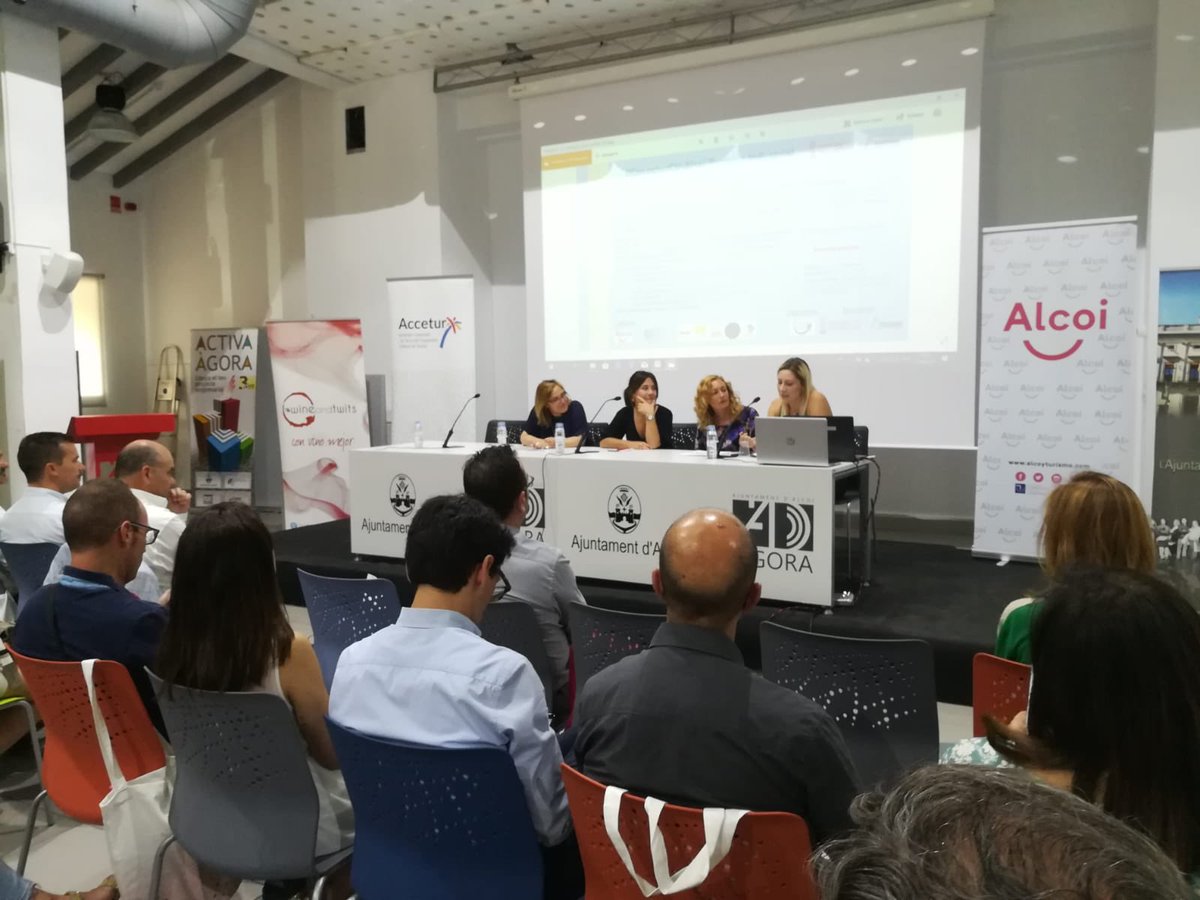 costablancaorg's tweet photo. Participando en #ConecturCV Alcoi #TurismoIndustrial, una jornada de innovación y emprendimiento de empresas turísticas
@wineandtwits @AlcoyTurismo @GVAturisme #MadeinCostaBlanca https://t.co/UdMoJuXEdI