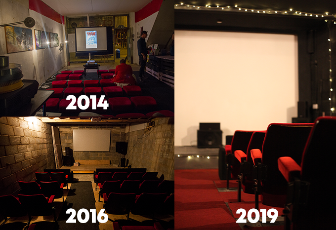 DeptfordCinema's tweet photo. #Support our #campaign. With a goal of £15,000, we can complete electrical upgrades and increase the accessibility of the space so more people can enjoy Deptford Cinema as well as enabling a wider range of cinema events. #PleaseRT #DcGetsLit LINK ----> https://t.co/Pel4KJcJaP https://t.co/lrC2bePJ9D
