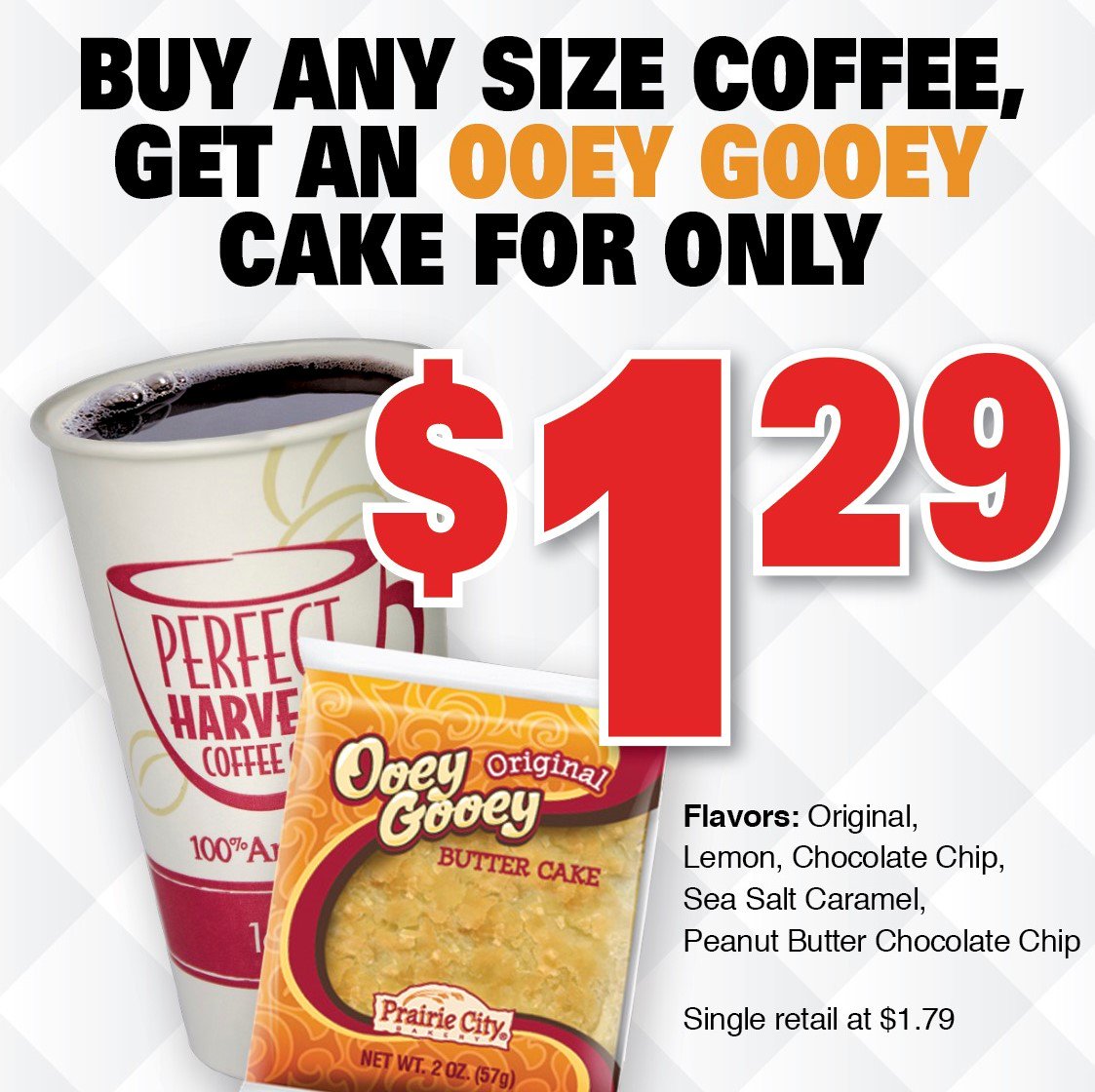 Having breakfast on the go? Get yours at Roadrunner. ☕