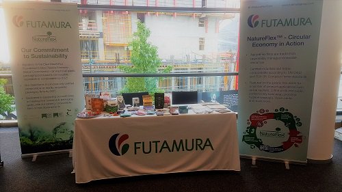 NatureFlexFilms's tweet photo. Today we are excited to be at the first @PlasticFreeExpo in Frankfurt. Come along and have chat with Gerard Benthem, Regional Sales Manager and Dr Lucy Cowton, Product & Sustainability Manager on Stand 6! #compostable #NatureFlexFilms #NextGenerationPackaging https://t.co/CwhvLAooHH