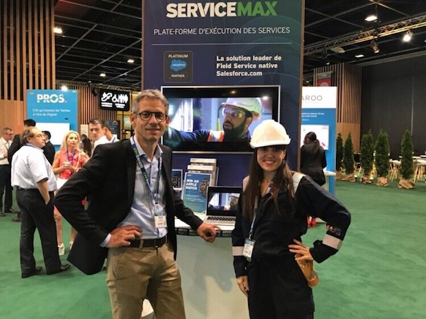 ServiceMaxFR's tweet photo. [WorldTour] Oubliez la #canicule aujourd'hui et venez profiter de la climatisation au Salesforce World Tour Paris, mais surtout visitez notre stand @ServiceMax pour essayer de gagner une Apple Watch! #WorldTour2019 #salesforceTour @SalesforceFR https://t.co/y77kSbMjL7
