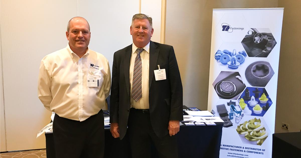 trfastenings's tweet photo. TR's Chris Black and Greg Lynch are taking part at the North East Automotive Alliance (NEAA) The Future of Automotive Conference today. Click here to find out more about the conference: https://t.co/7v13T1oJVm @NEAutoAlliance #FutureofAutoConf https://t.co/xfr4c5VjvR