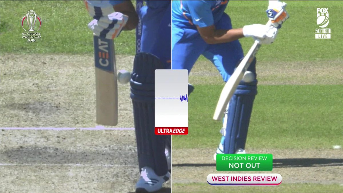 cric_bets's tweet photo. Retweet 🔁 If you think Rohit was Not Out ,, 

#CWC19 #INDvWI https://t.co/dDZxuQI0AF