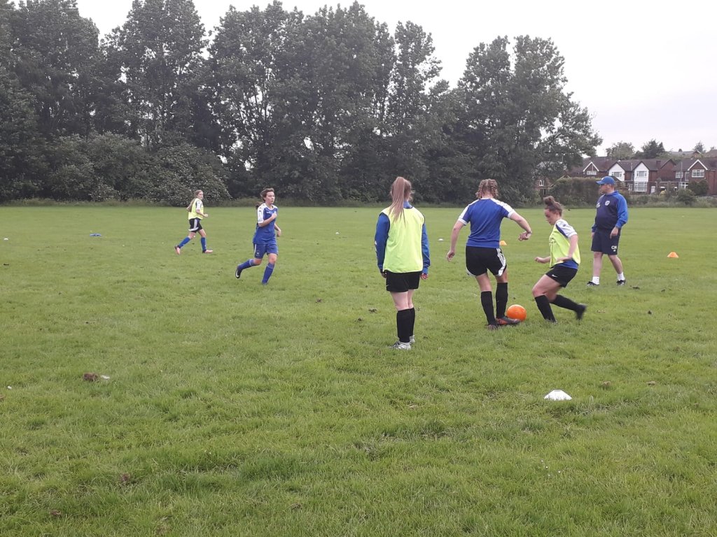 And if the fitness testing wasn't enough @BuryFCBoysGirls Development played a number of conditioned games to encourage movement off the ball and confidence off it as well as regaining possession in a set time frame.